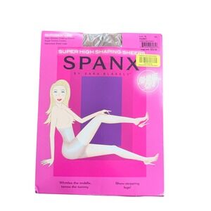 Spanx Super High Shaping Sheers In-Power Line Nude 1 Size D Tights 914 NIB